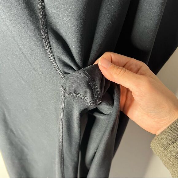 Nike Black Wide Leg Legging Yoga Pants size 2X - Picture 4 of 9